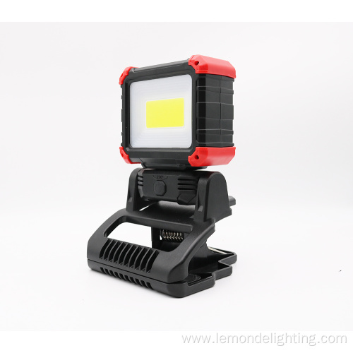 Mini Portable Rotatable Usb Rechargeable COB Work Light